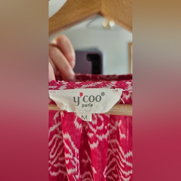 Pink Floral Long Sleeve Dress - Picture 3 of 5